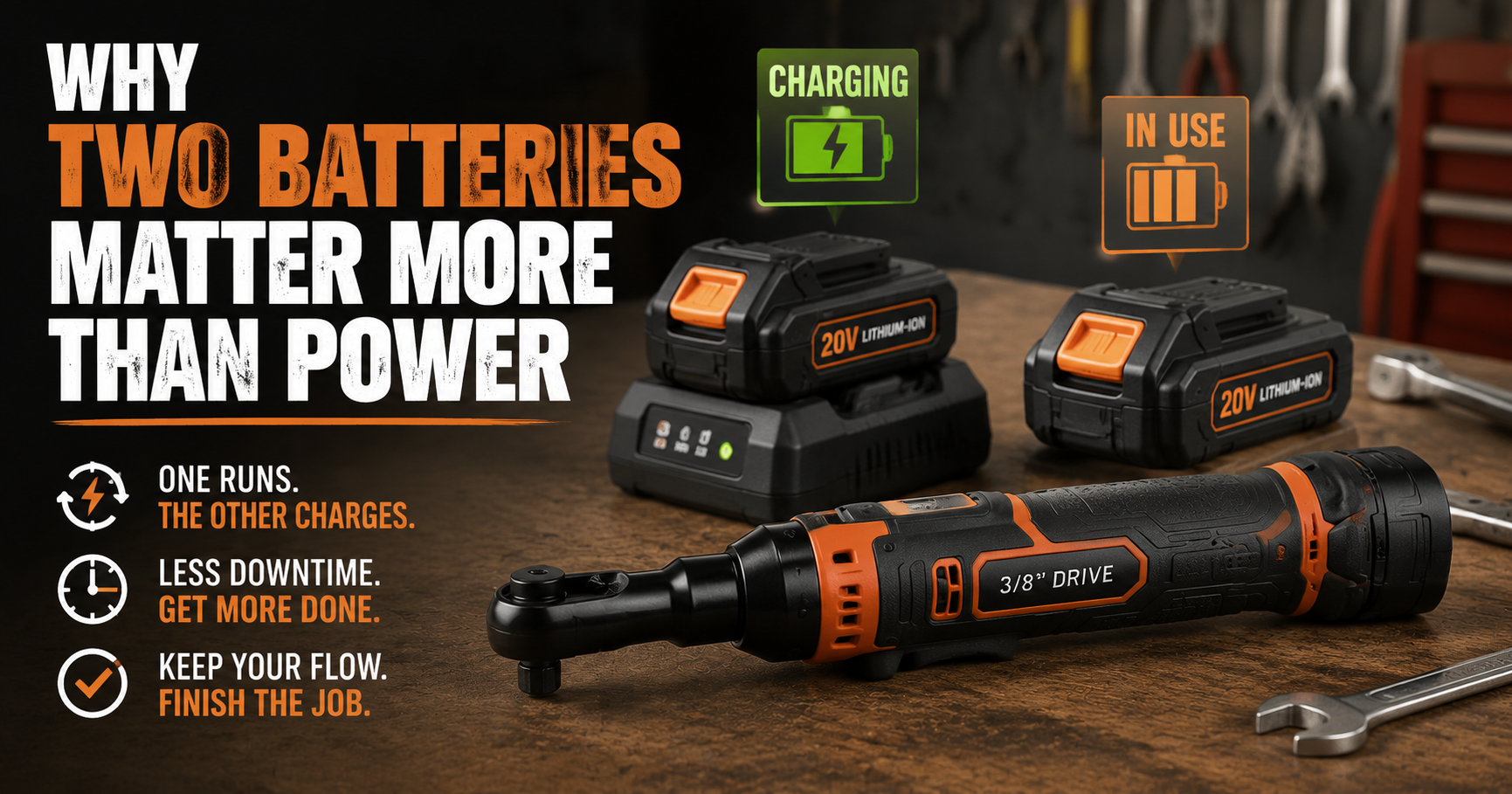 Why Two Batteries Matter More Than Power in Cordless Tools
